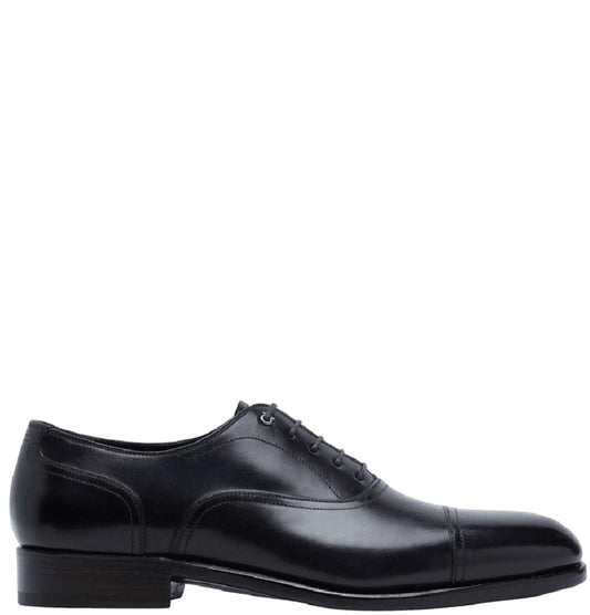 Salvatore Ferragamo - Men's Gancini Oxford Leather Shoes