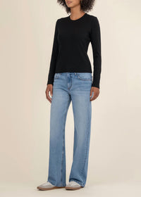 Kut From The Kloth - Noelie Scoop Neck Long Sleeve Tee