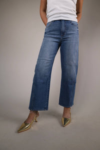 Z Supply - Women's Luna High Rise Bowed Crop Jeans