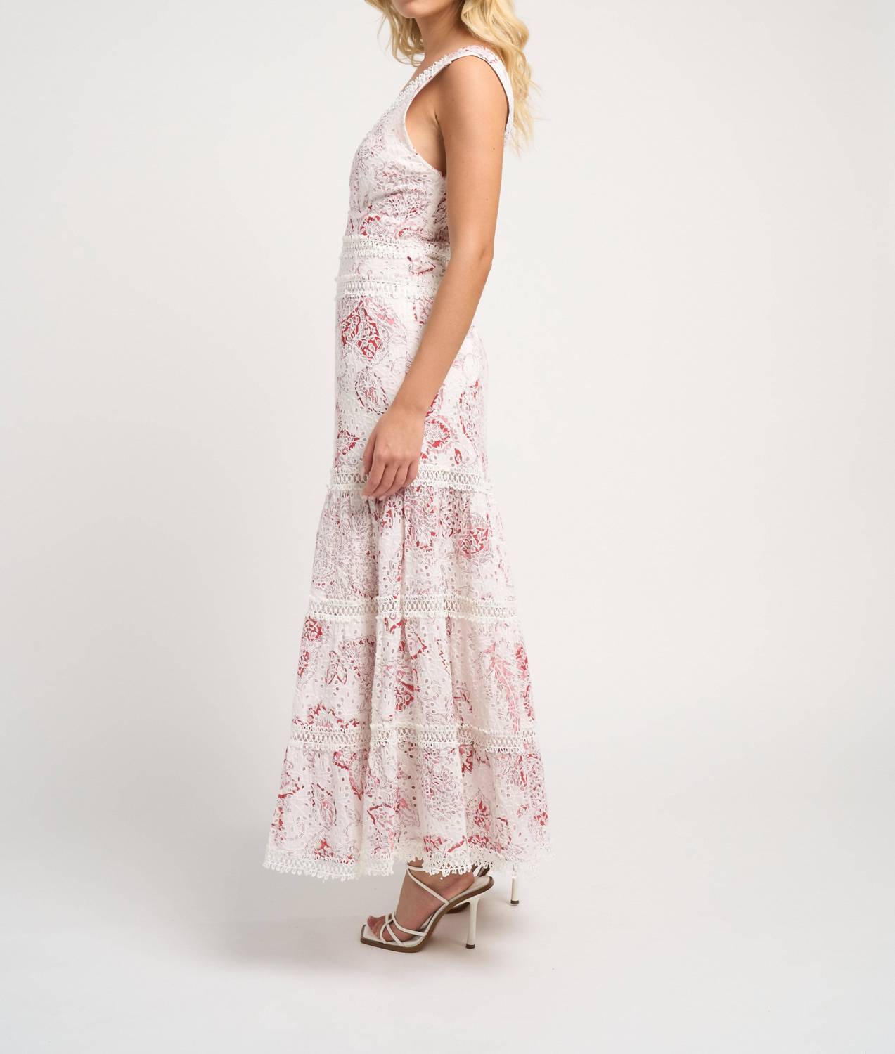 Guadalupe Design - Naina V-neck Long Dress