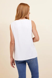 Majestic Filatures - Soft Touch Semi Relaxed Boatneck Tank Top