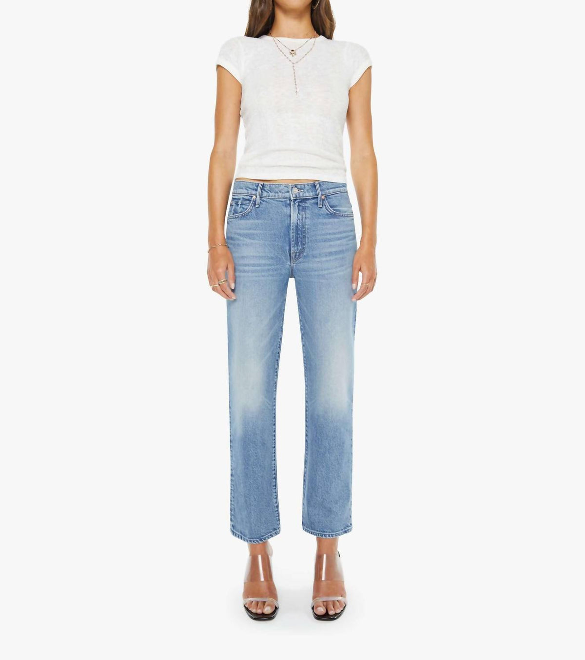 Mother - Kick It Ankle Straight Leg Jeans