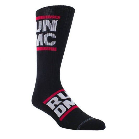 Perri’S Socks - Men's Run Dmc Logo Crew Socks