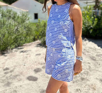 Vilagallo - Floral Embroidery Striped Shorts