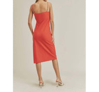 Lush - Crimson Cutout Dress
