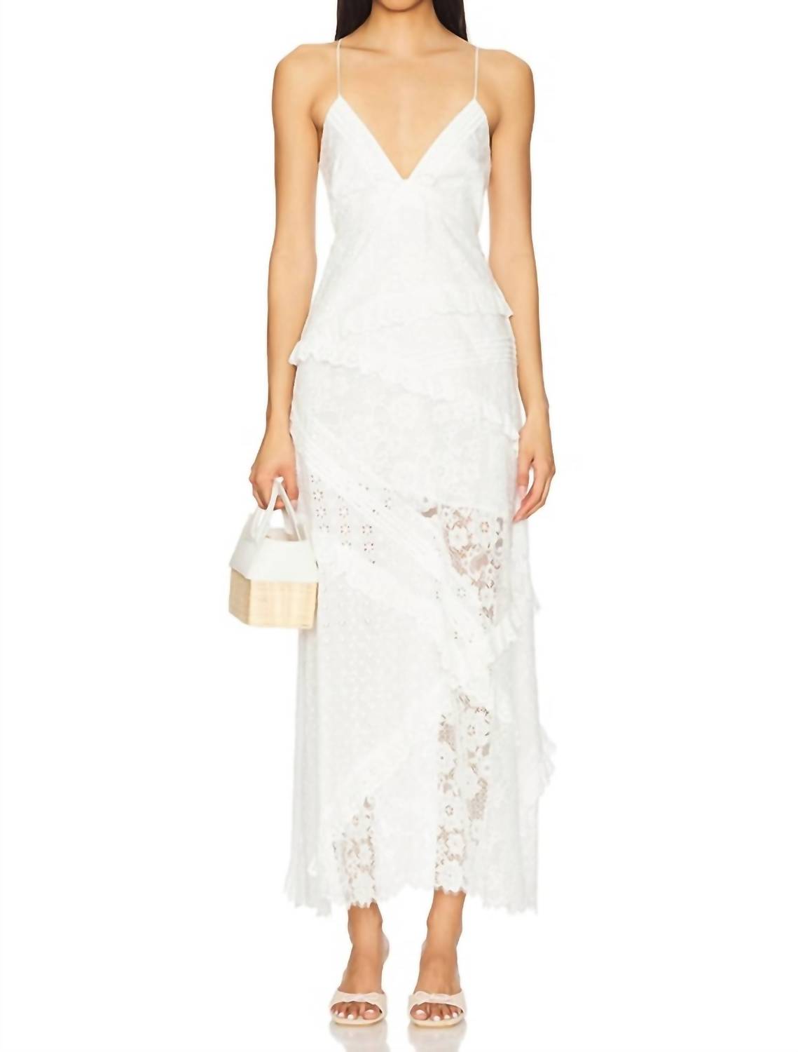 For Love & Lemons - Women's Rosalyn Maxi Dress