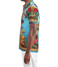 Barabas - Wildflower Wrangler Rhinestone Short Sleeve Shirt