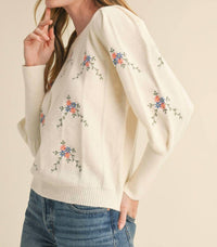 &Merci - Blooming Cozy Sweater