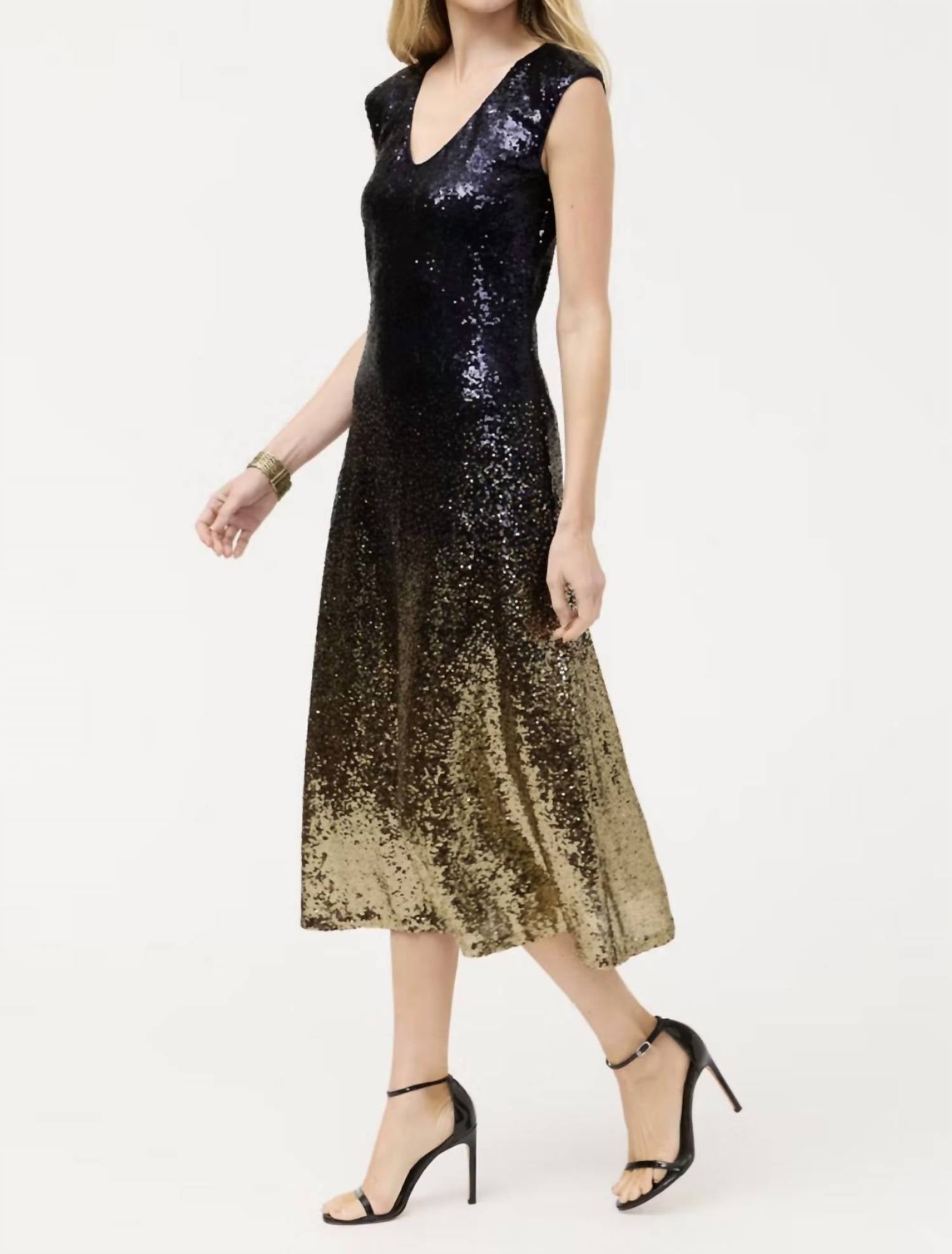 Johnny Was - Selya Sequin Midi Dress
