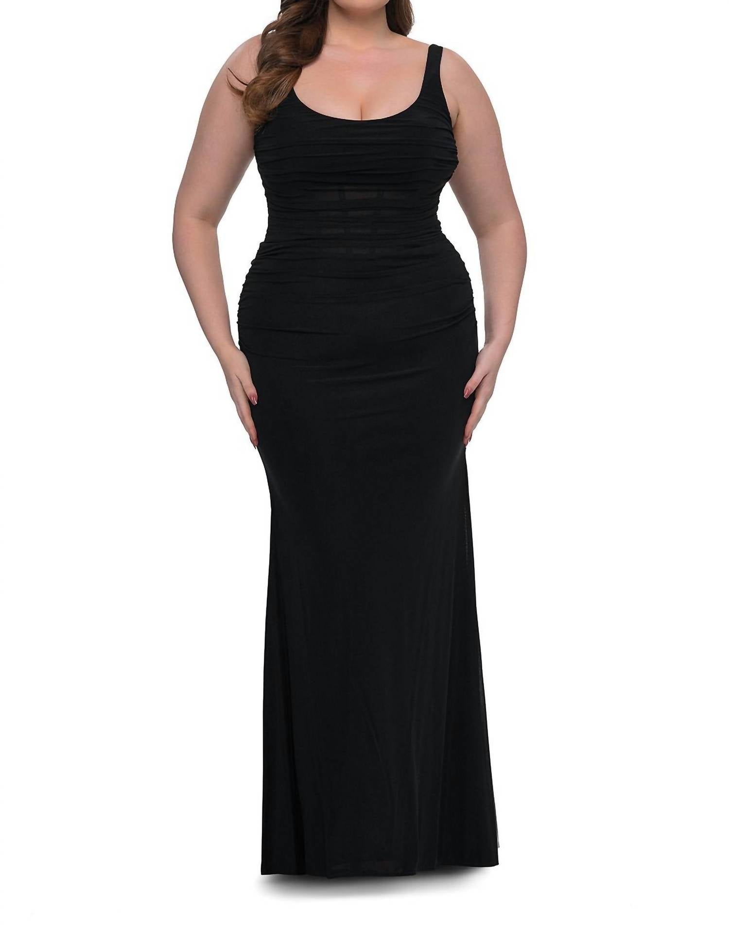 La Femme - Formal Prom Dress - Plus