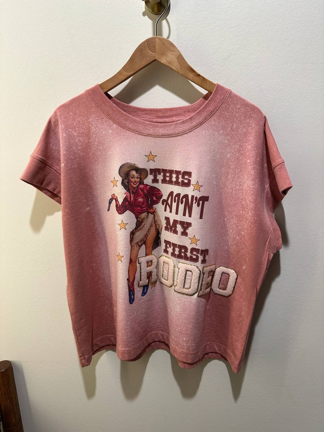 Free2B - Women's Hand Dyed Not My First Rodeo Tee
