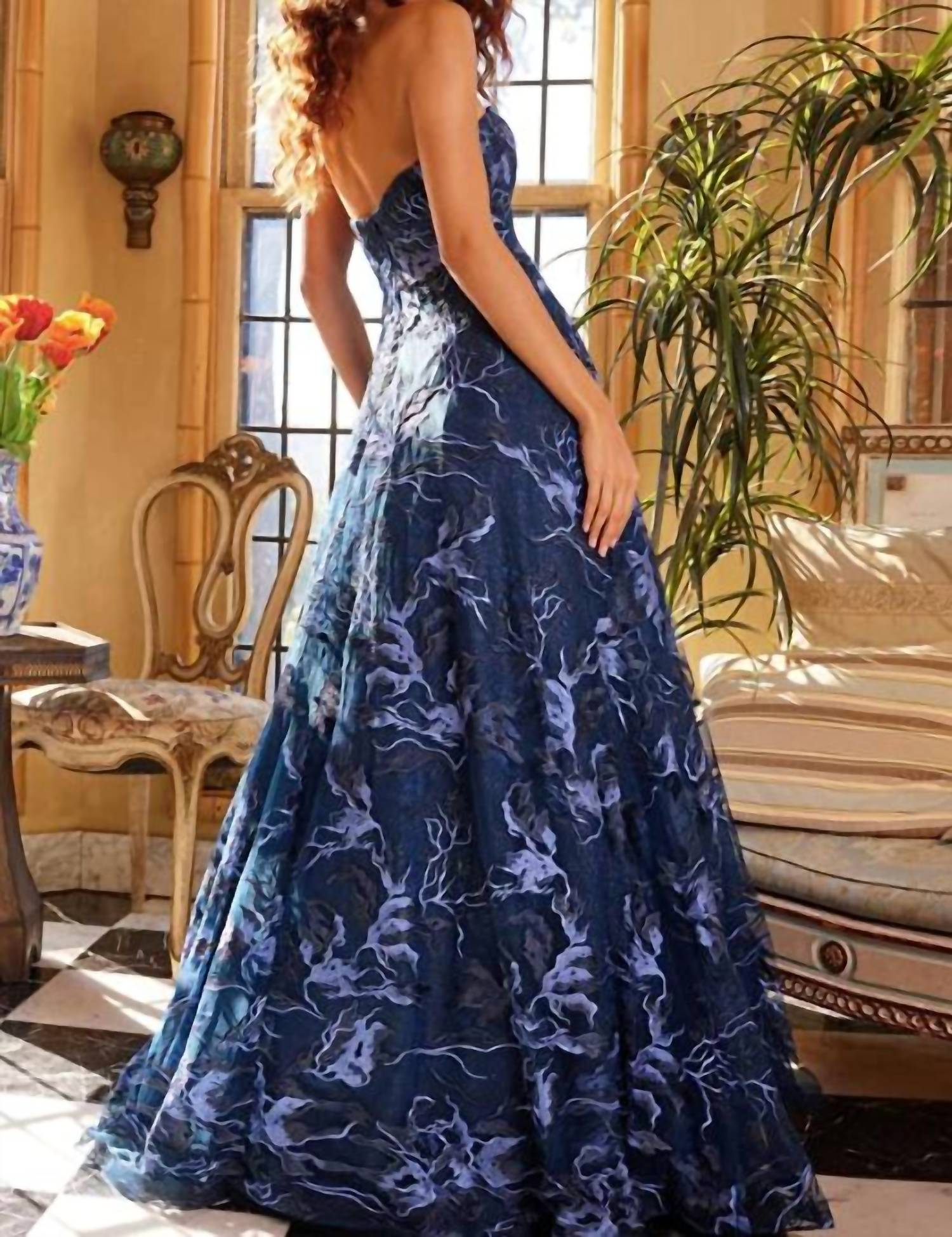 Jovani - Elegant A-line Gown