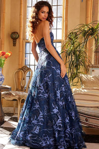 Jovani - Elegant A-line Gown