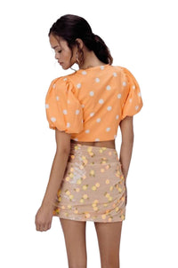 For Love & Lemons - Women's Auburn Dot Crop Top