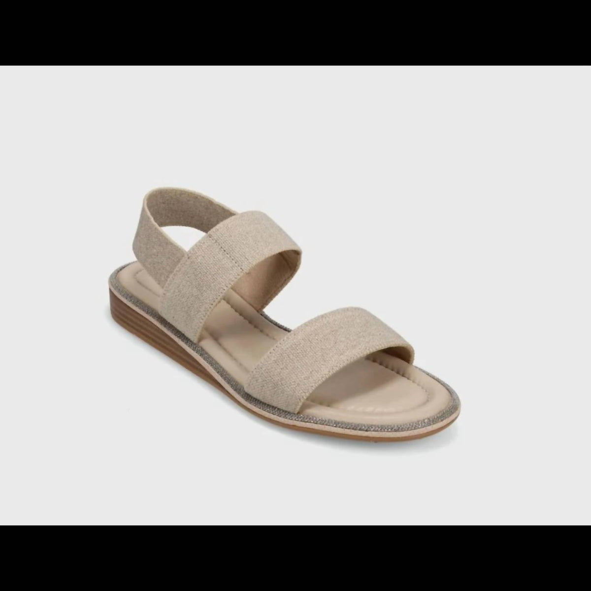 Vaneli - Women's Bordy Elastic-Strap Sandal