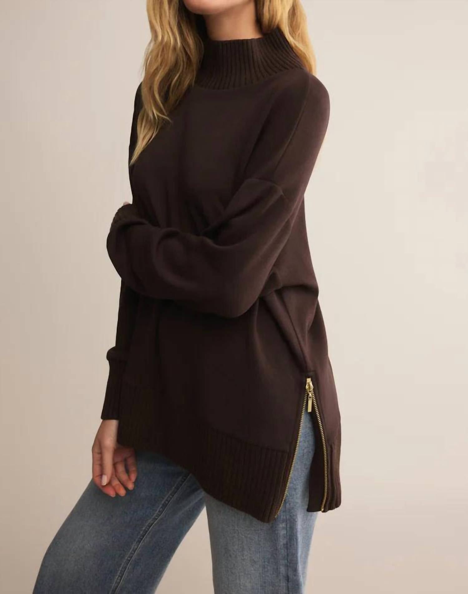 Z Supply - Sable Luxe Rib Sweatshirt