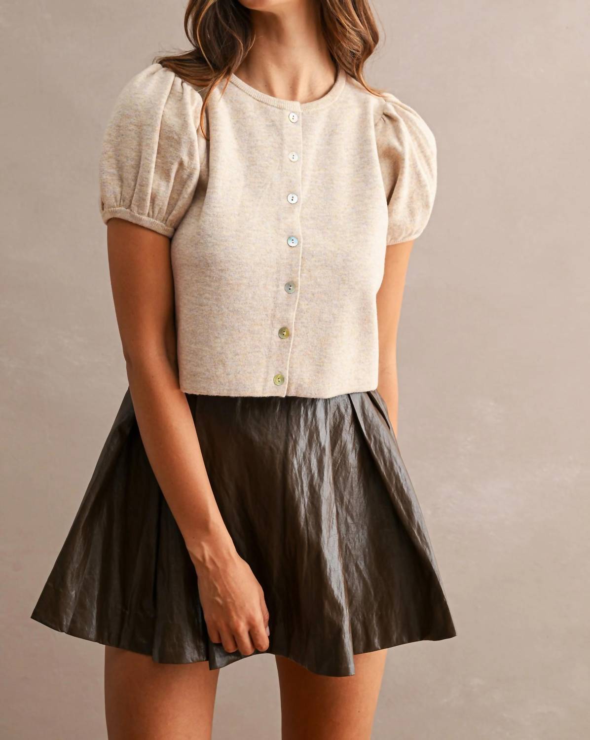 Faye Ellen - Puff Sleeve Sweater