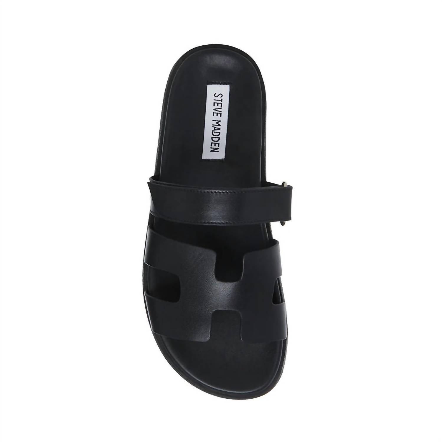 STEVE MADDEN Women's Mayven Sandals in black - women's sandal - alternate view