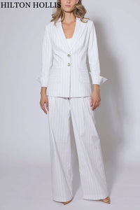 Hilton Hollis - Boucle Stripe Cotton Jacket