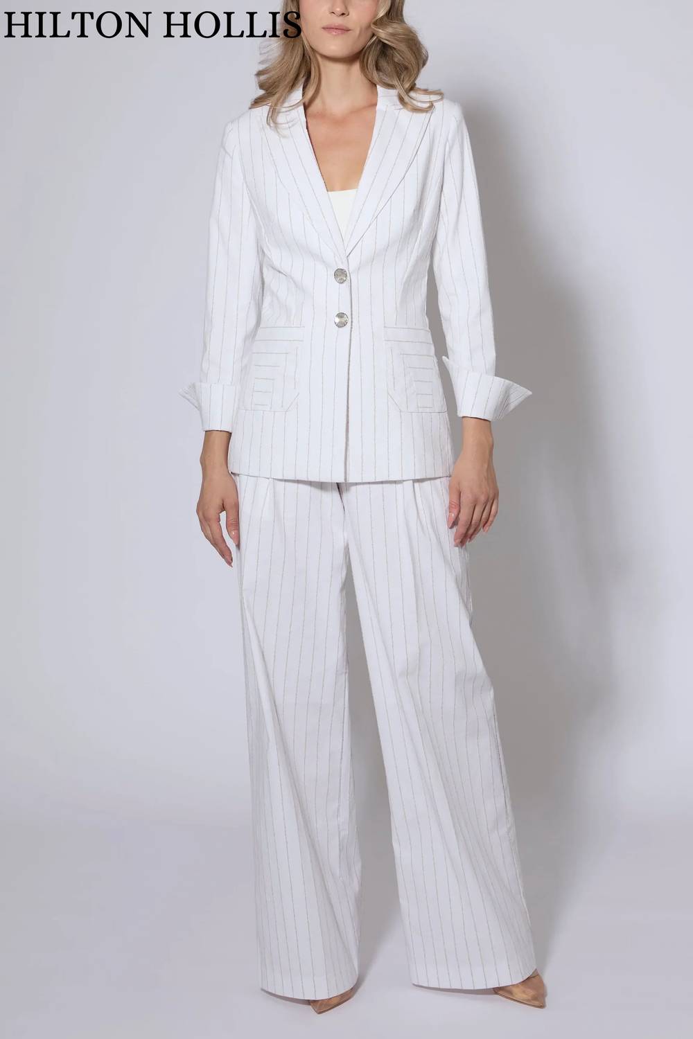 Hilton Hollis - Boucle Stripe Cotton Jacket