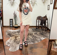 Rock & Roll Denim - Whiskey T-shirt Dress
