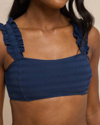 Southern Tide - Ruffle Bikini bottom