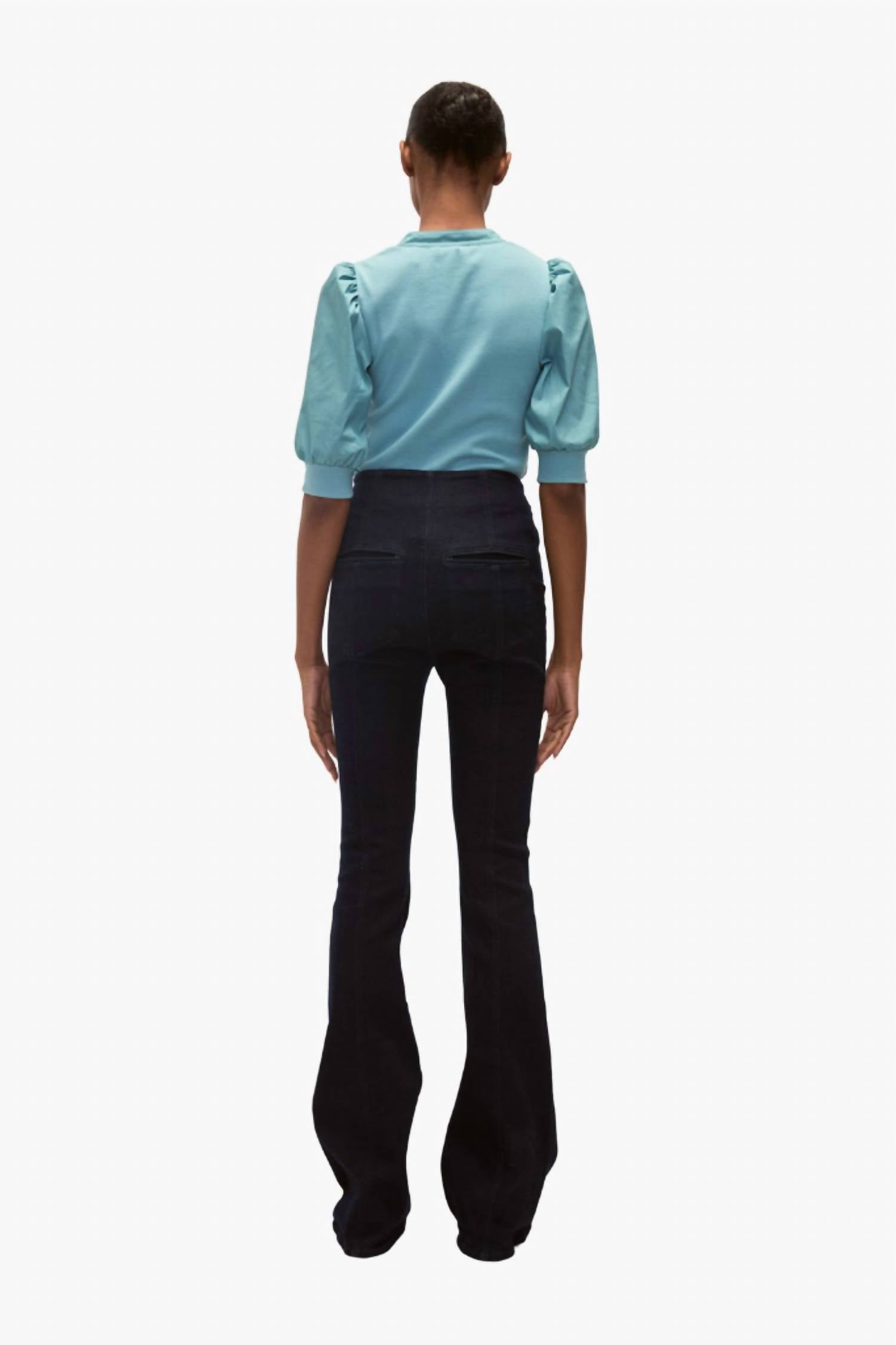 Veronica Beard - Coralee Puff-sleeve Top