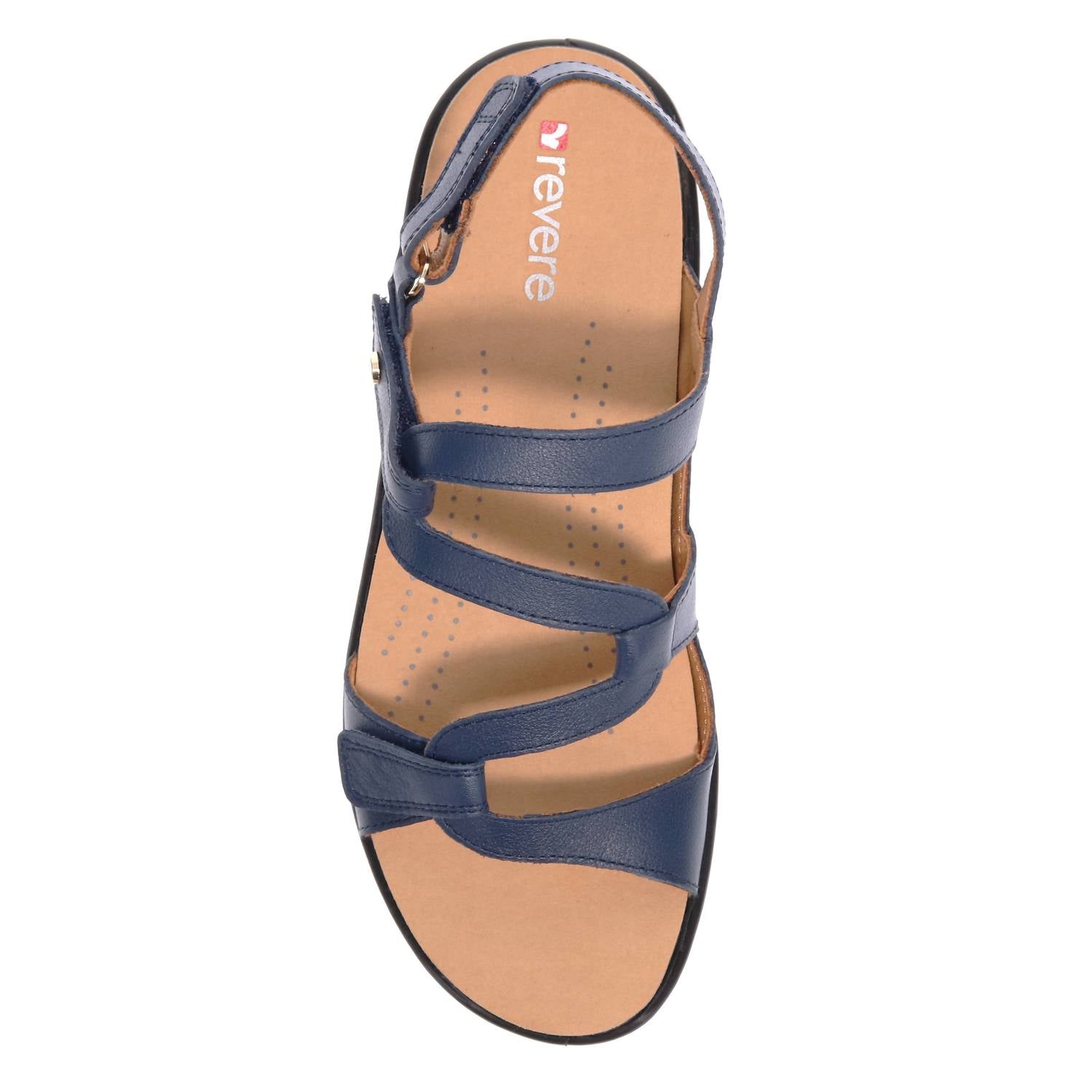 Revere - Women's Emerald Back Strap Sandals