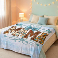 Julia Rose - Women's Animal Print Mama Blanket