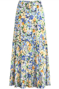 Bila77 - Women's Lotus Maxi Skirt
