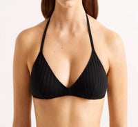 ERES Curacao Triangle Bikini Top in noir - women's swimwear