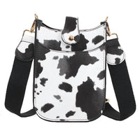 Judson & Co. - Cow Print Vegan Leather Cross Body Bag