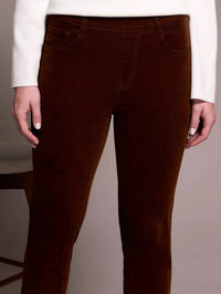 Tribal - Micro Cord Audrey Slim Ankle Pant