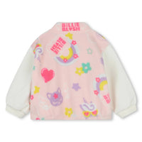 Billieblush - Girls Zip Up Fleece Cardigan