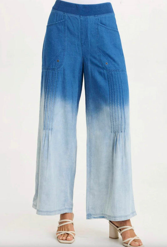 Xcvi - Ralston Lightweight Pleated Wide Leg Pant