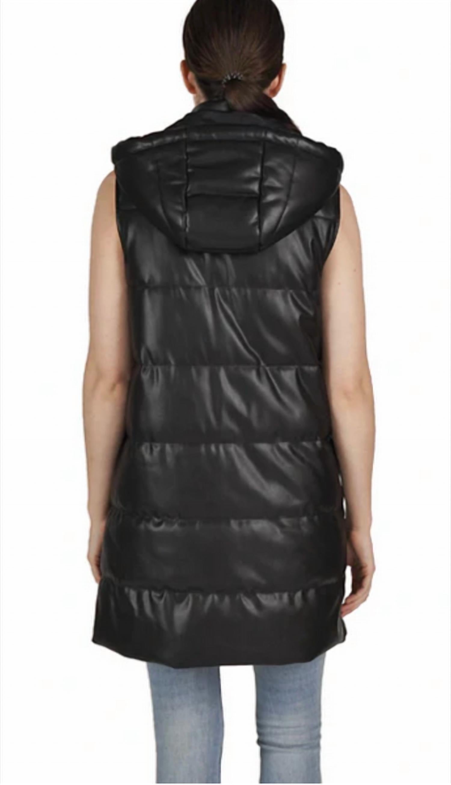 Love Token - Cali Long Puffer Vest