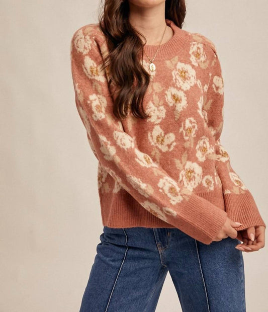 Hem & Thread - Floral Motif Sweater