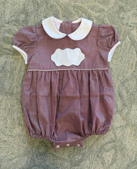 Petit Bebe - Girl's Tab Bubble Romper