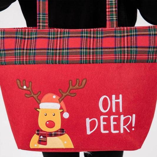 Judson & Co. - Women's Reindeer Tote Bag