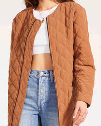 Bb Dakota - Long Quilted Coat