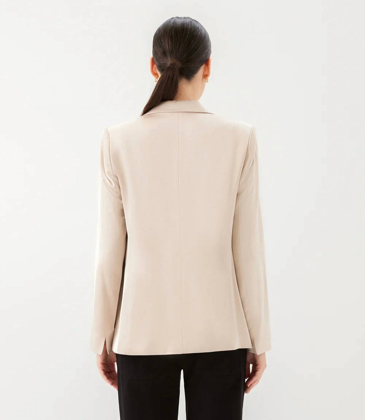Karen Kane - Tailored Satin Blazer