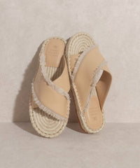 Oasis Society - Women's Cross My Heart Sandal