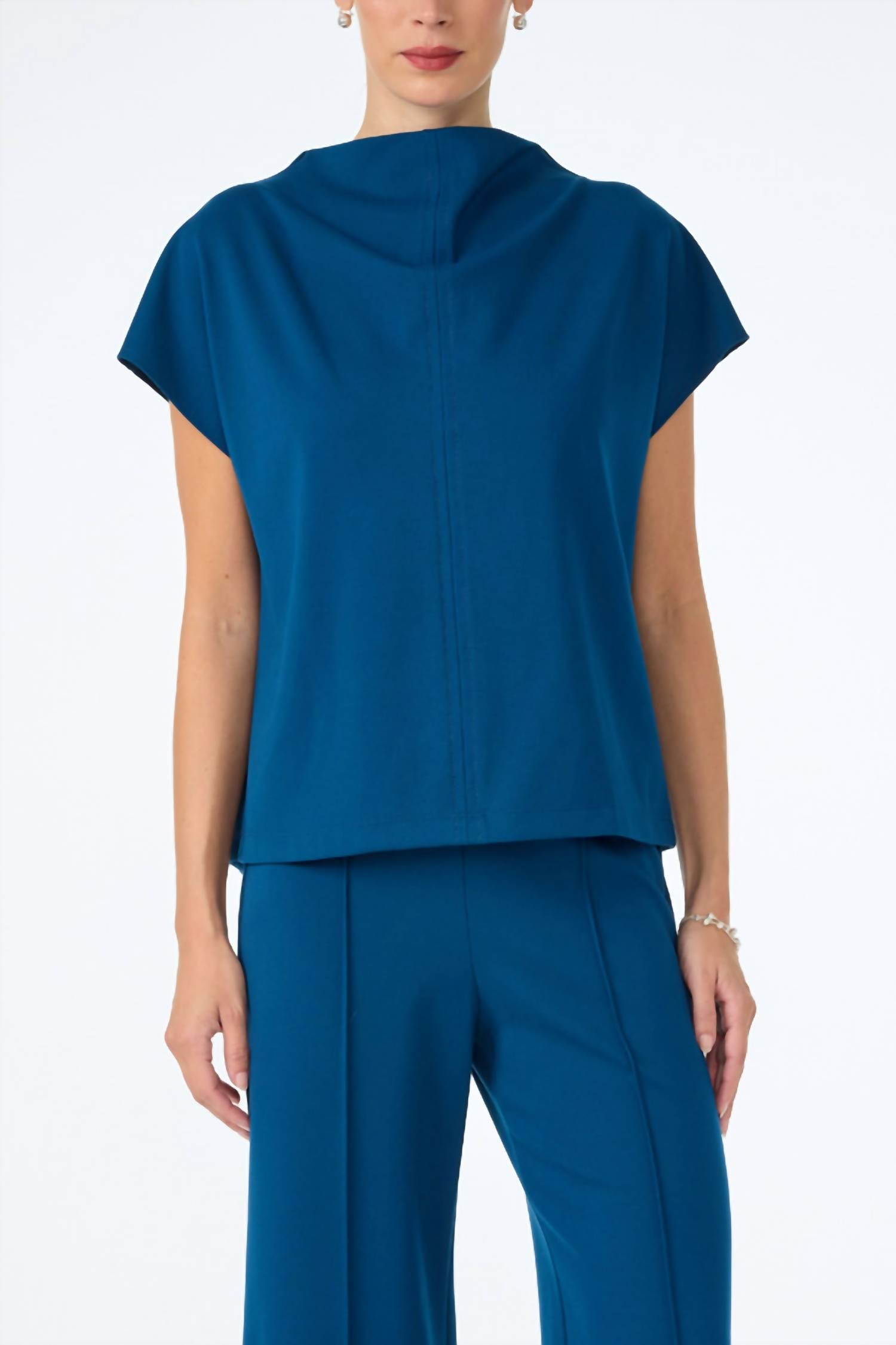 Trina Turk - Pavilion Funnel Neck Top