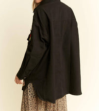 Jade By Jane - Multi-patch Oversize Jacket