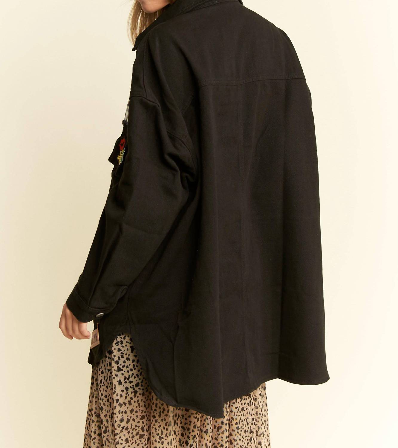 Jade By Jane - Multi-patch Oversize Jacket