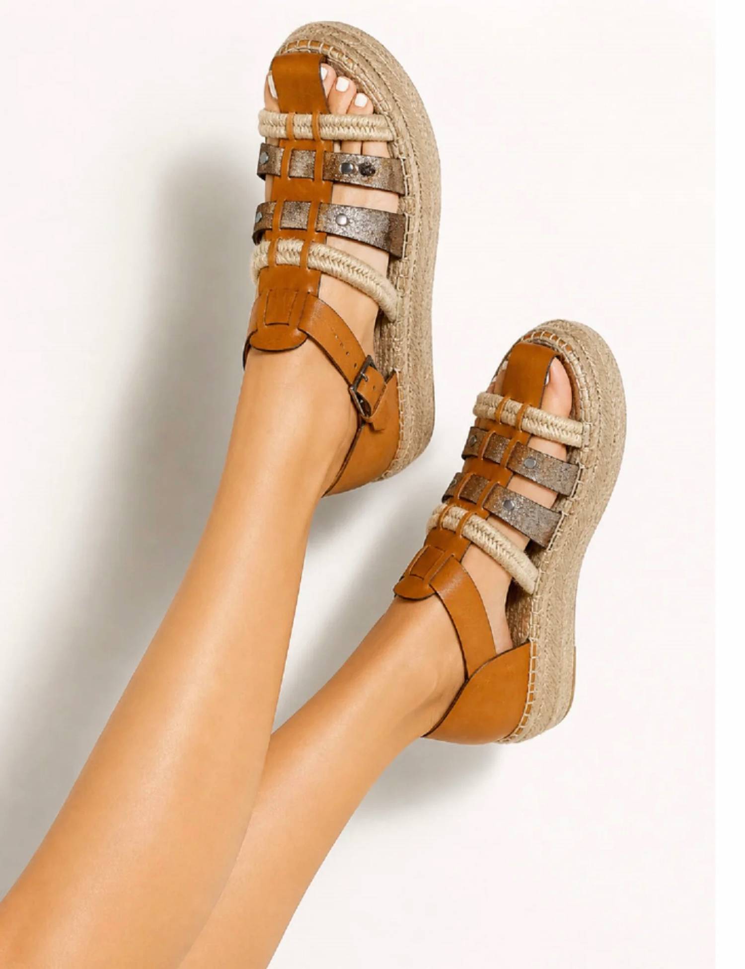 Tory Burch - Women's Fisherman Platform Espadrille Sandals