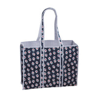 Mudpie - Women's Americana Block Print Tote Bag