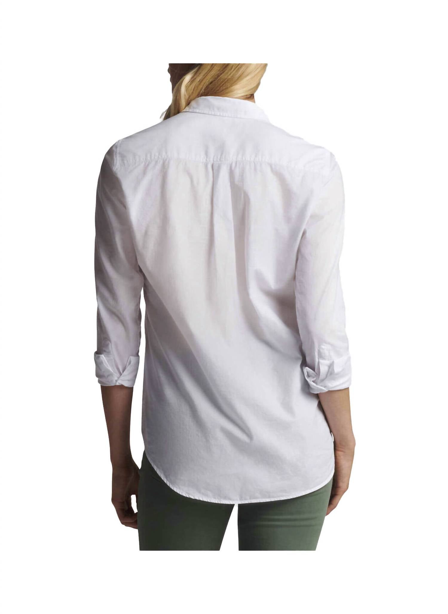 Peter Millar - Garmet Dyed Cotton Button Up Blouse