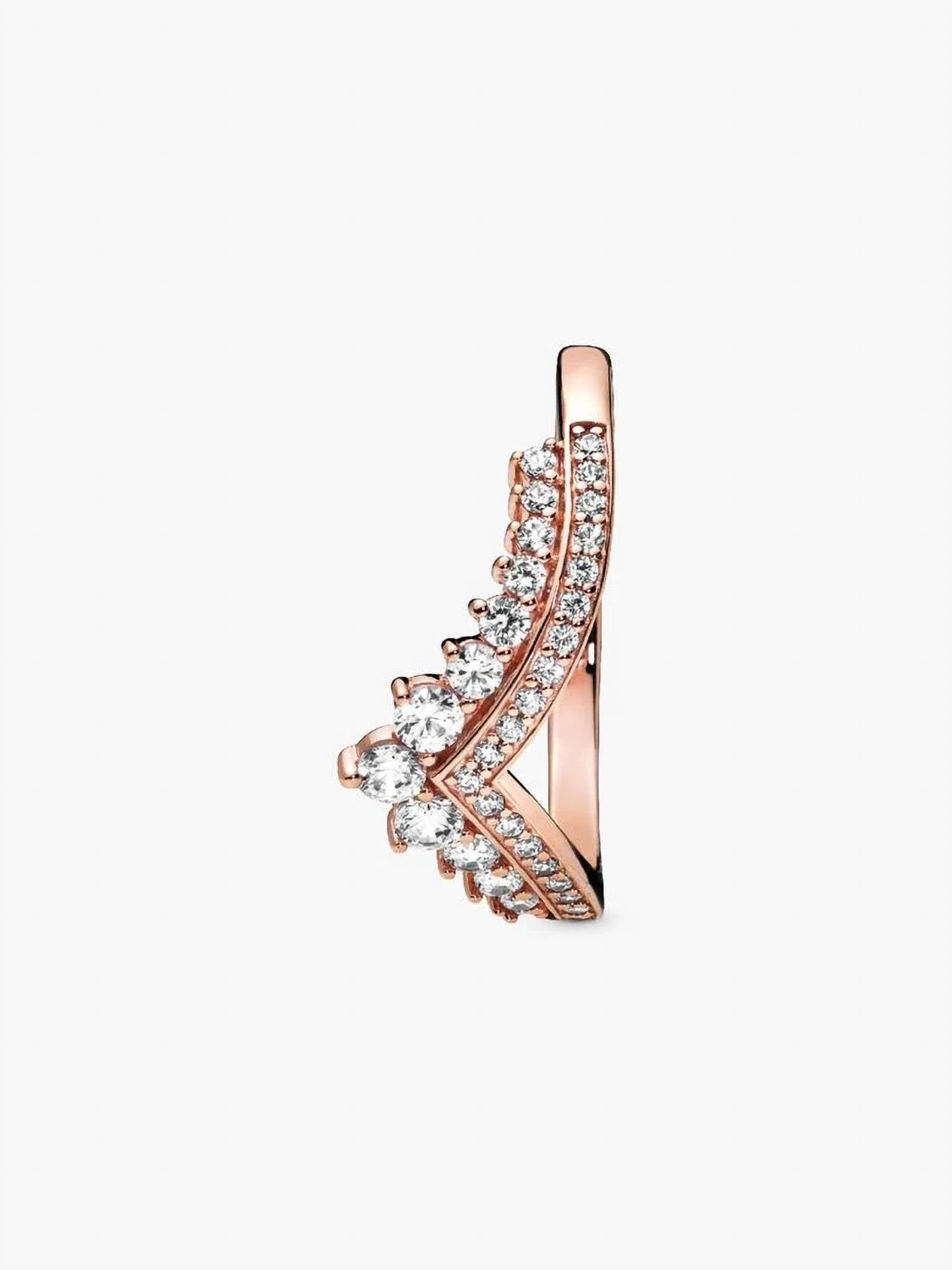 Pandora - Women's Princess Wishbone Ring