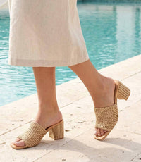 Seychelles - Women's Adapt Raffia Heel Sandals